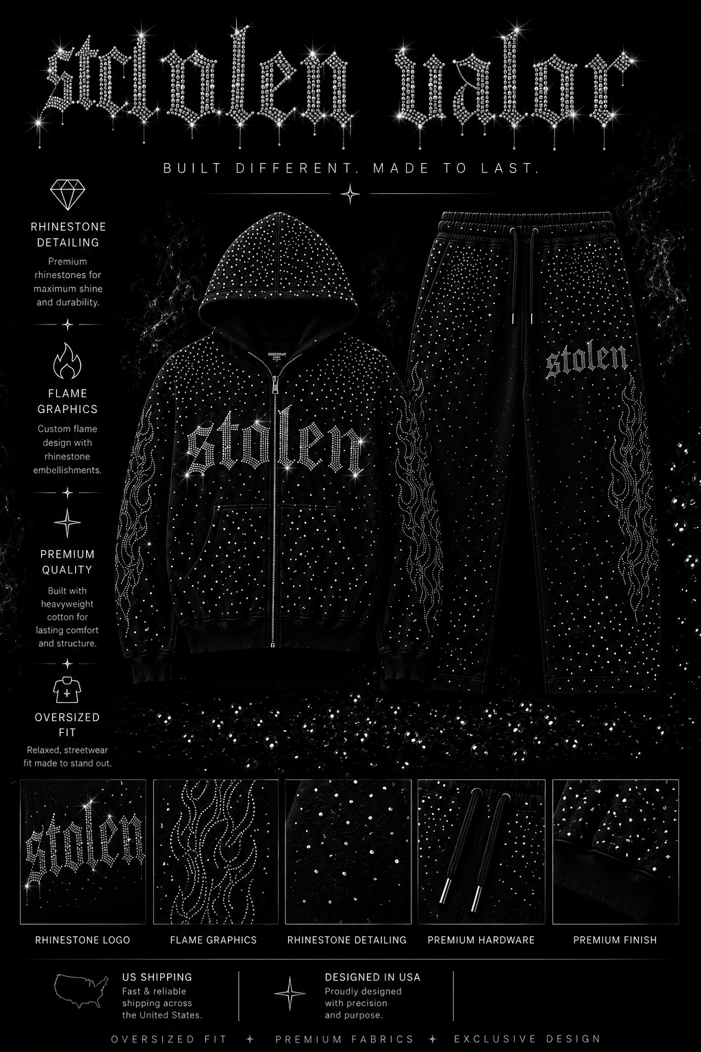 PRE-ORDER STOLEN VALOR - “Midnight Starfall”